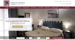 Desktop Screenshot of keyresidence.it